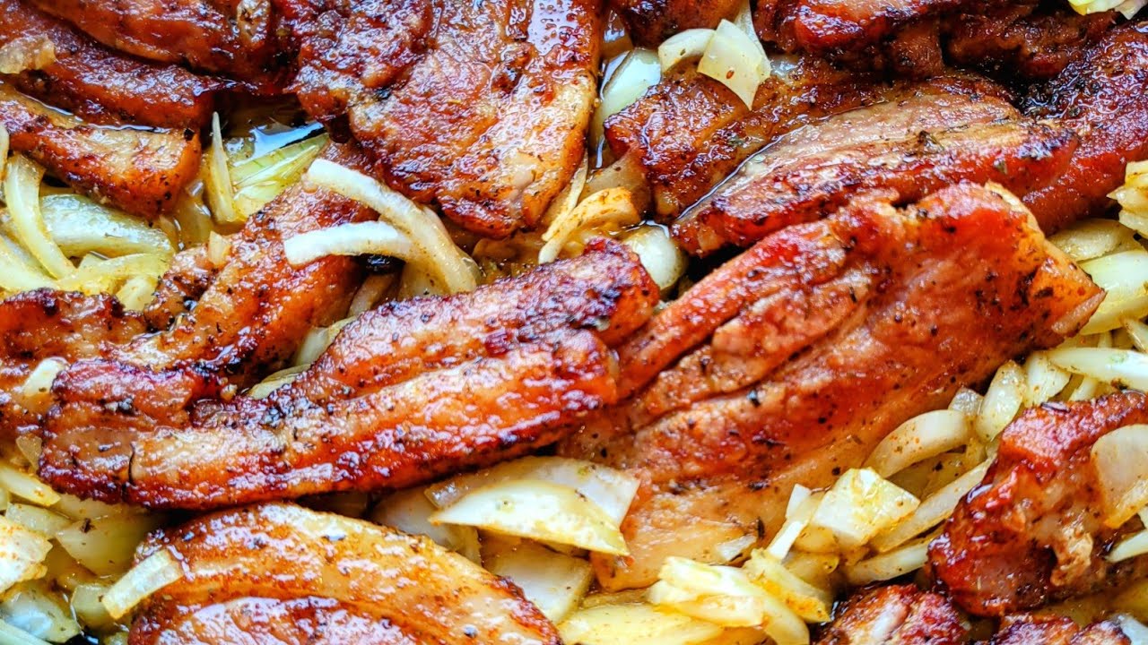 Prosty Przepis na Chrupiący Boczek i Smalec z Cebulką