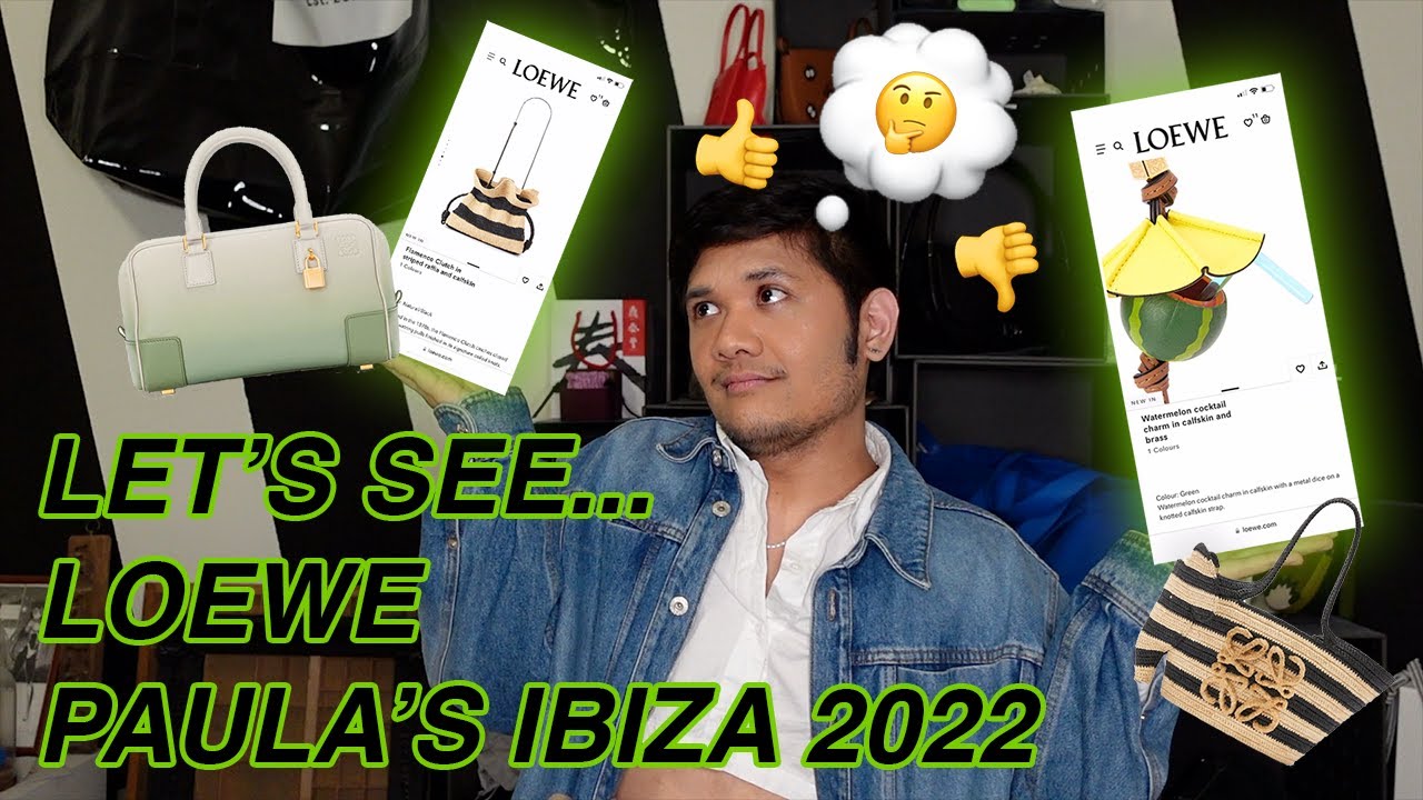 LET'S SEE... Loewe Paula's Ibiza 2022 // Summer Capsule Collection Puzzle, Hammock, Elephant + More