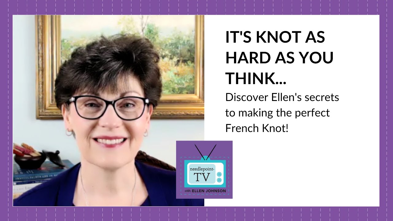 How To Make The Perfect French Knot