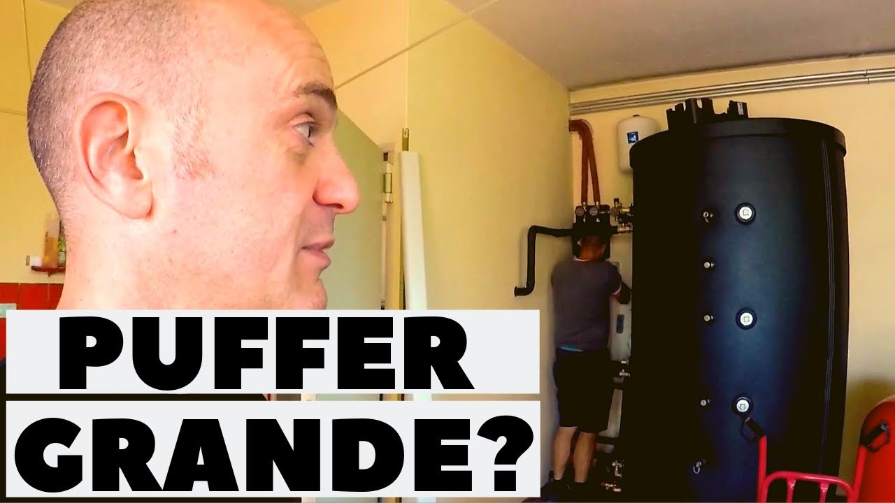 Il GRANDE PUFFER  per la caldaia a legna a fiamma inversa #caldaiaalegna#biomassa#pellet