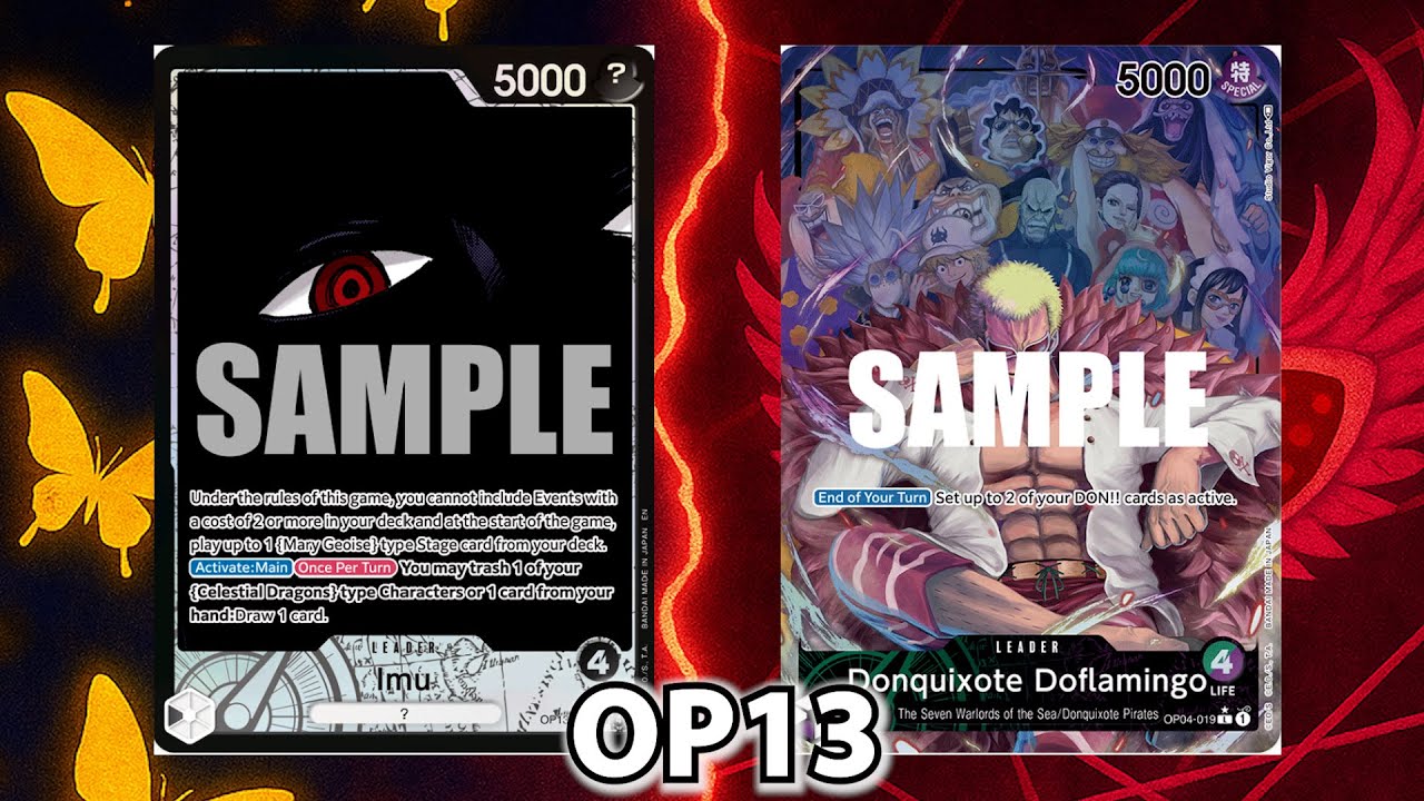 [OP13] Imu vs Doffy GP Local Store Tournement Ronda 2 | One Piece TCG