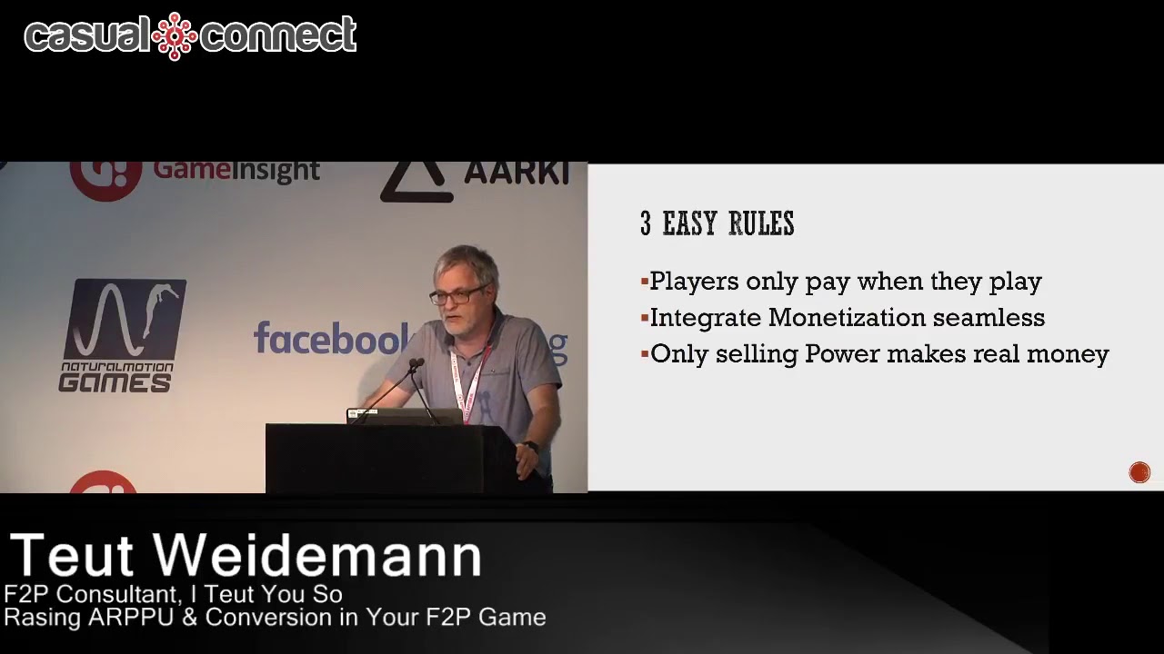 Raising ARPPU & Conversion in your f2p Game | Teut Weidemann