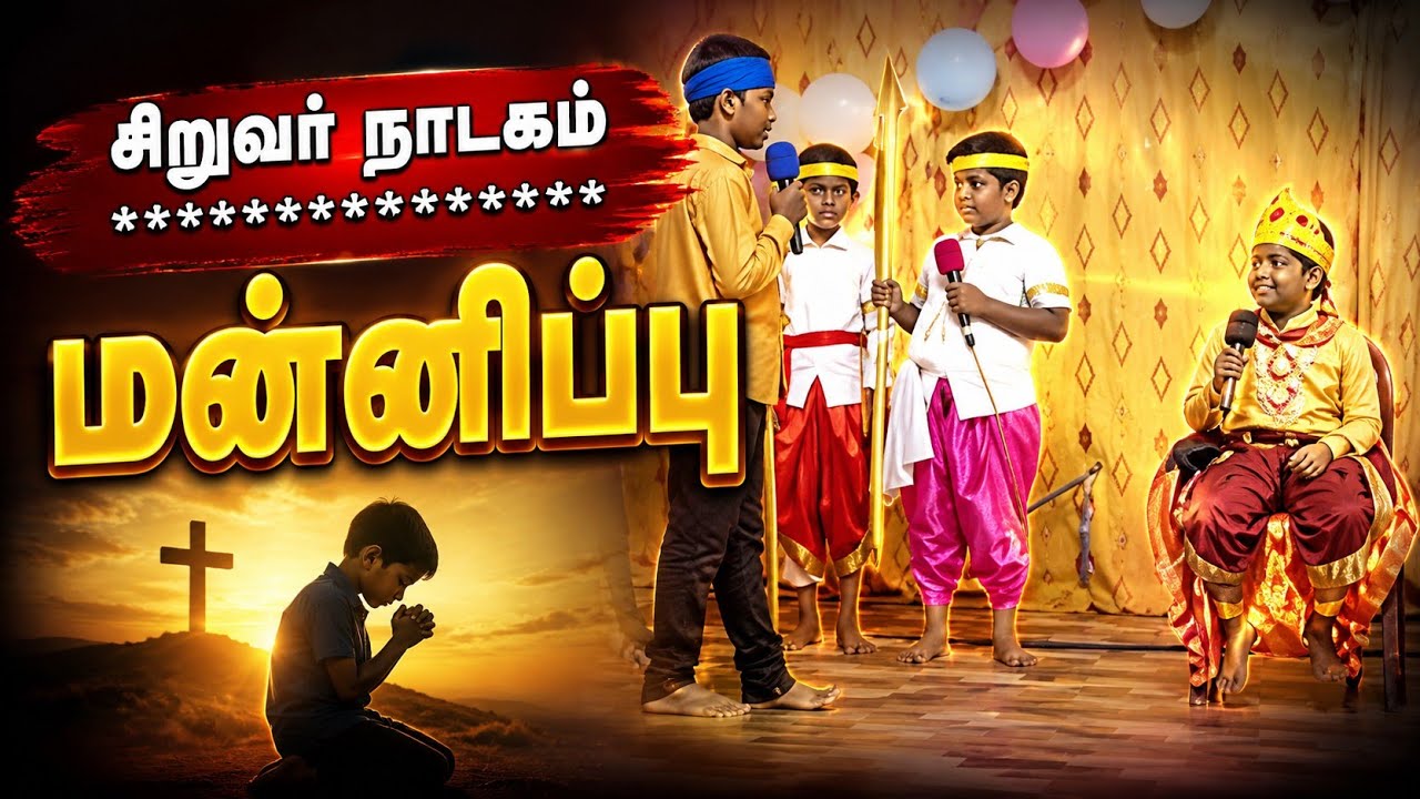 நாடகம்.மன்னிப்பு..சிறுவர் நிகழ்வு வடகாடு.