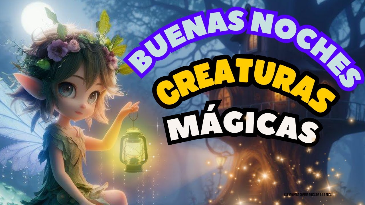 CUENTO PARA DORMIR NIÑOS DE 4 A 5 AÑOS | BUENAS NOCHES CREATURAS DEL BOSQUE