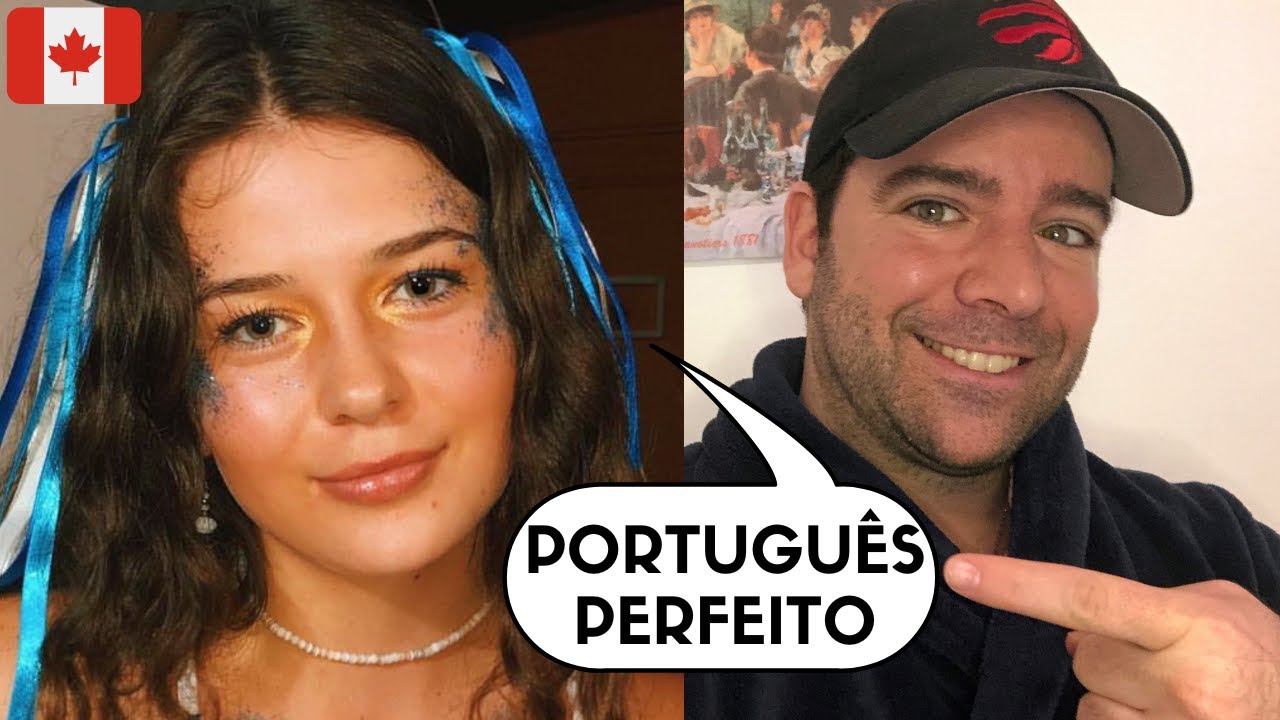 CANADENSE FALA PORTUGUÊS PERFEITAMENTE: SURREAL - TALENTO É IMPORTANTE PARA APRENDER UM IDIOMA?