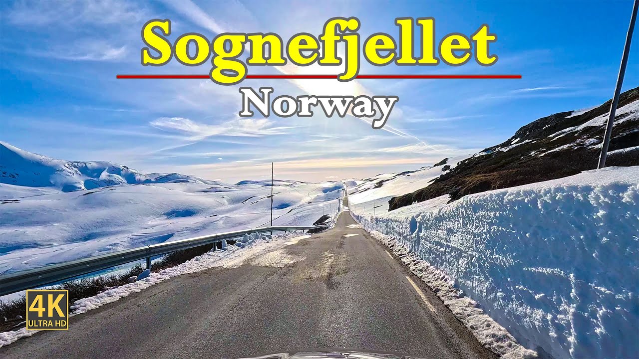 Sognefjellet Norway 🇳🇴 | The Most Scenic Mountain Pass In Europe In 4K | POV Driving