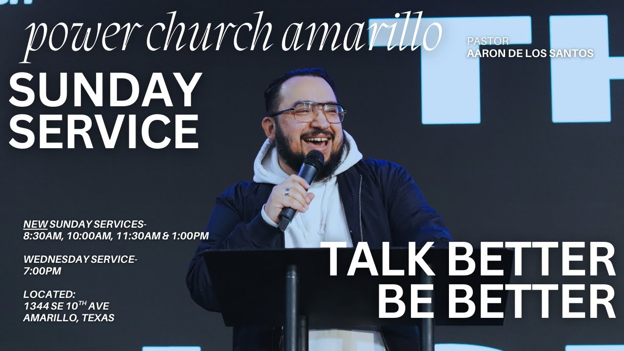 TALK BETTER DO BETTER- Pastor Aaron I SUNDAY Service