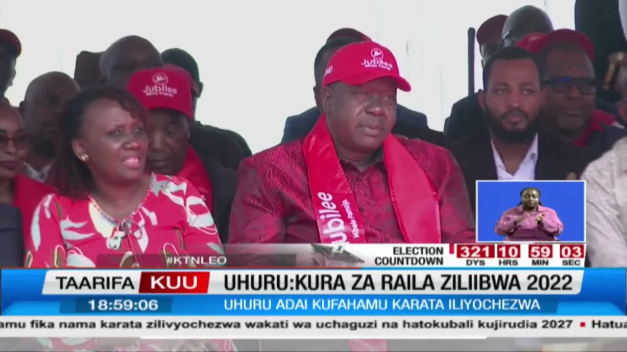 Uhuru Kenyatta Aibua Madai ya Raila Kushinda Uchaguzi wa 2022