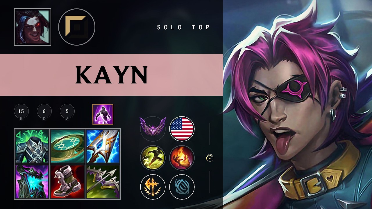 Kayn Top vs Yorick - NA Master Patch 26.08