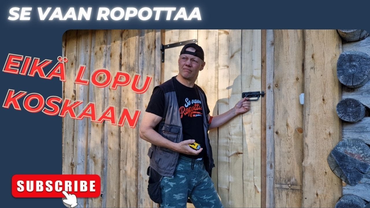 Itse kun tehdä ropotat niin saat justiin sitä mitä sattuu tulemaan
