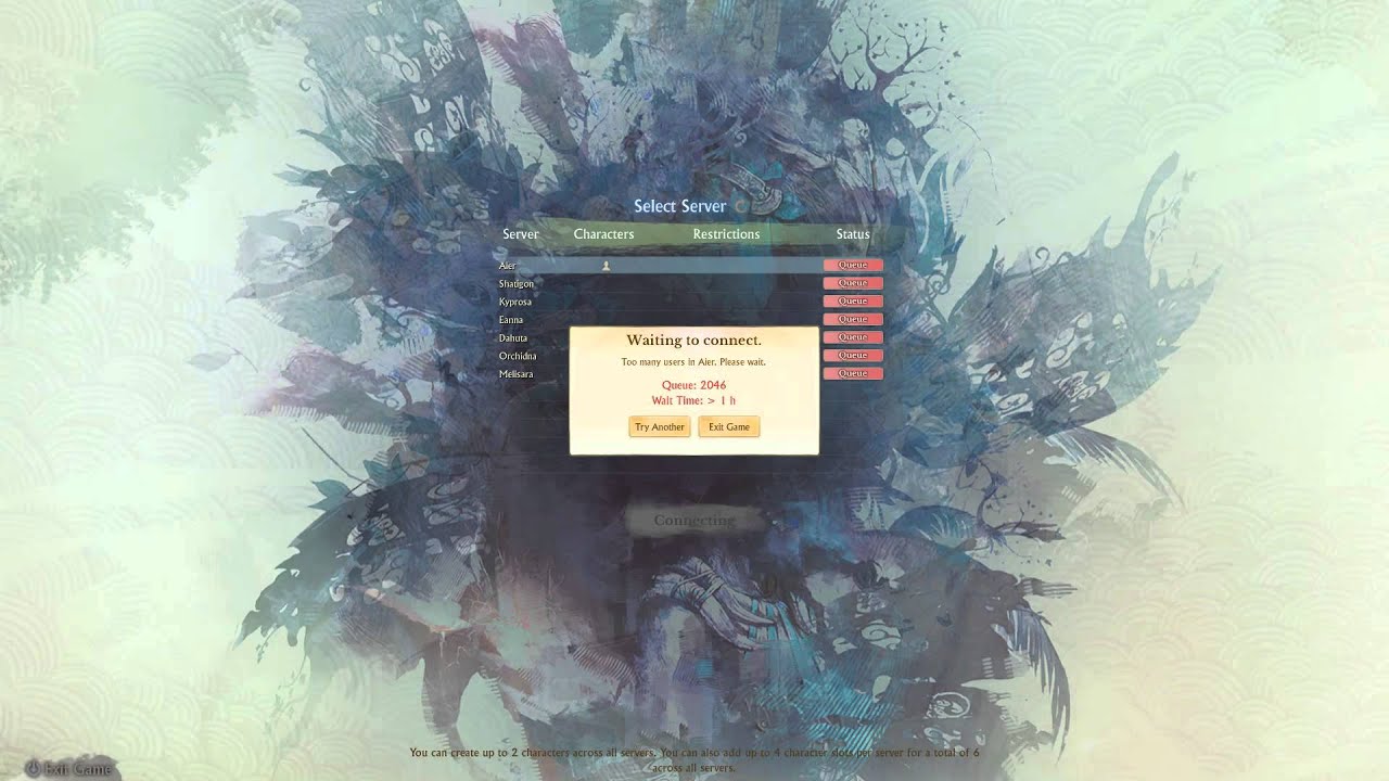 ARCHEAGE Headstart Queue simulator 2014