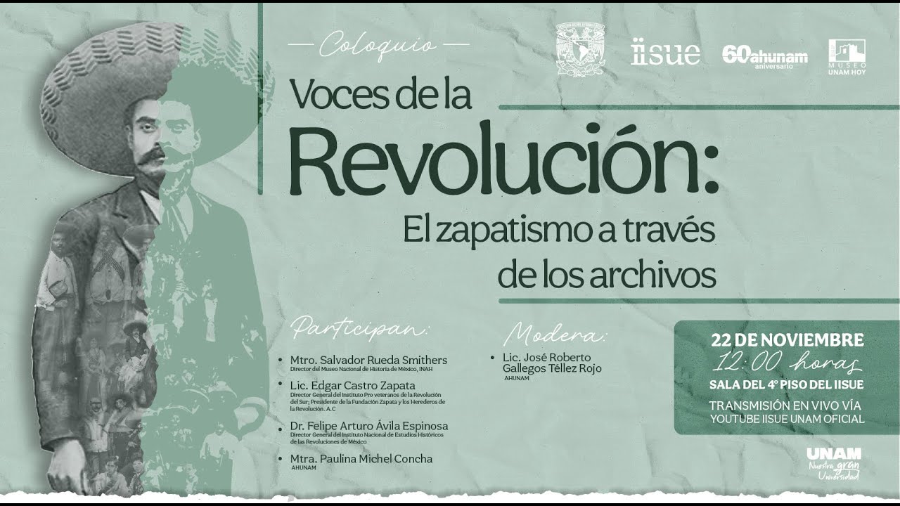 Voces de la Revolución: el zapatismo a través de los archivos