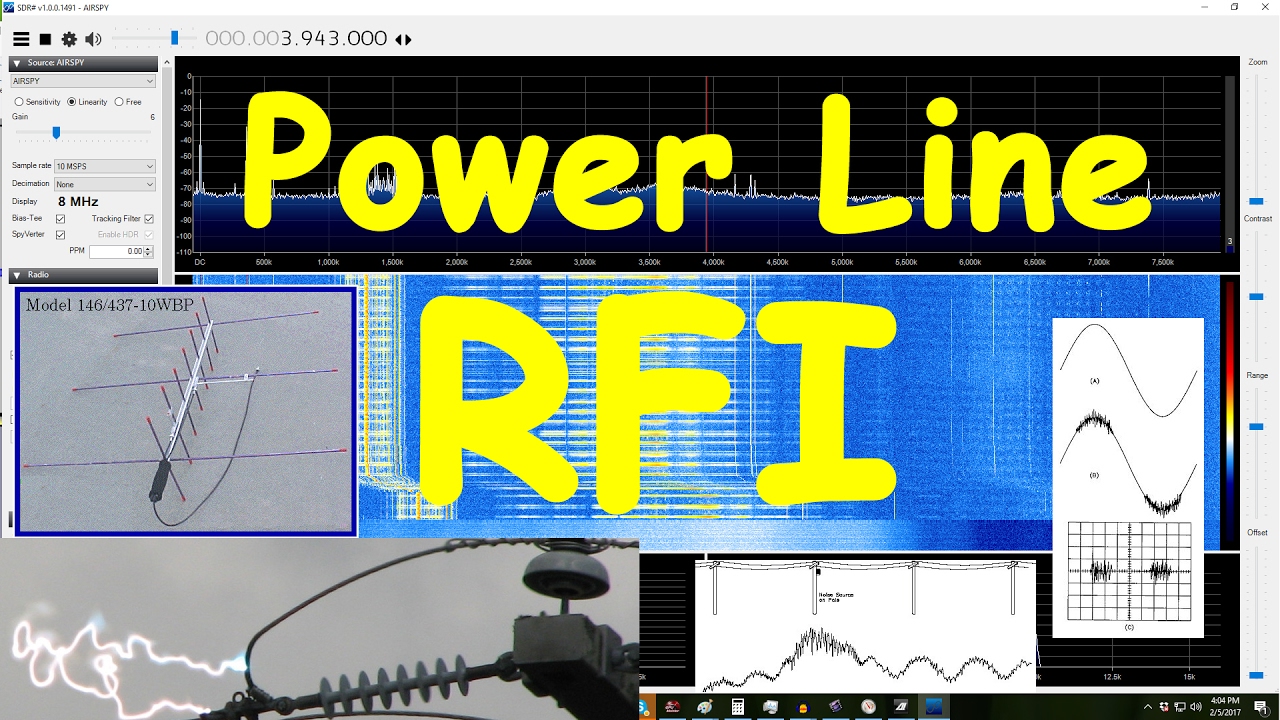 Identifying and Locating Power Line Noise