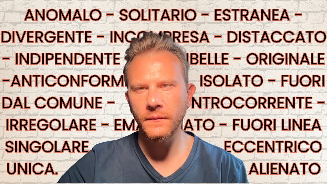 Discorso per chi si sente strano e non vuole obbedire ad una società di psicopatici