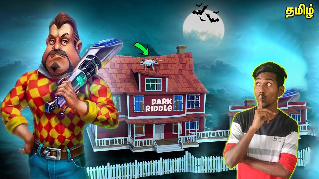 Low Budget திருட்டு தாத்தா - Dark Riddle [Like Hello Neighbor] Android Full Gameplay in Tamil