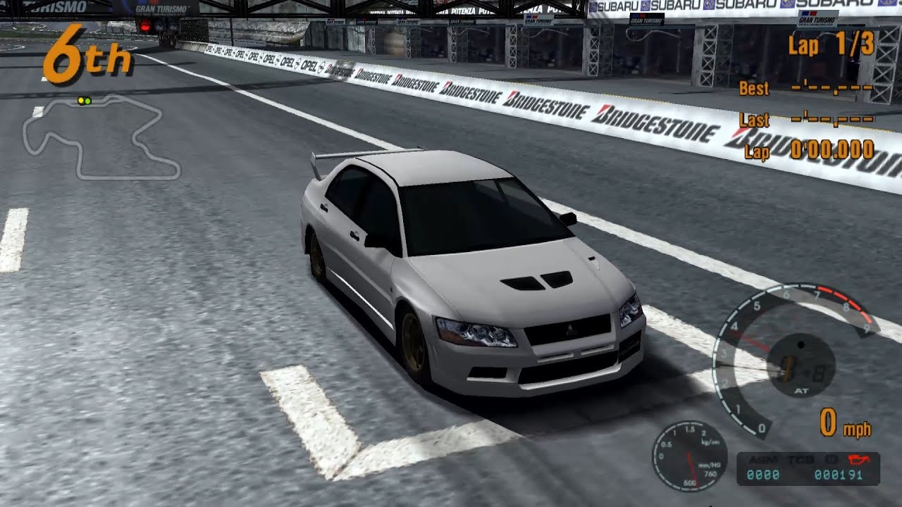 Gran Turismo 3: A-Spec Simulation Mode Amateur League German Touring Car Championship PlayStation 2