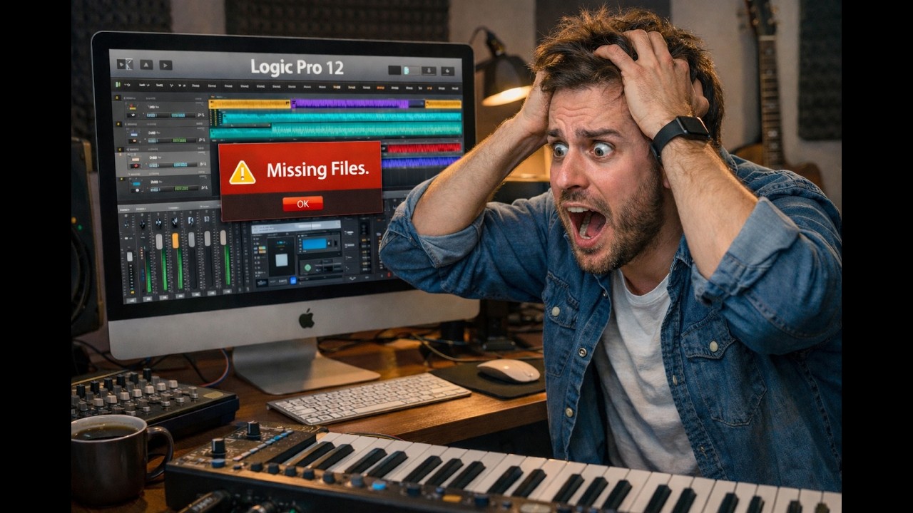 Problème Logic Pro 12 : comment récupérer certains éléments absents de la librairie ...
