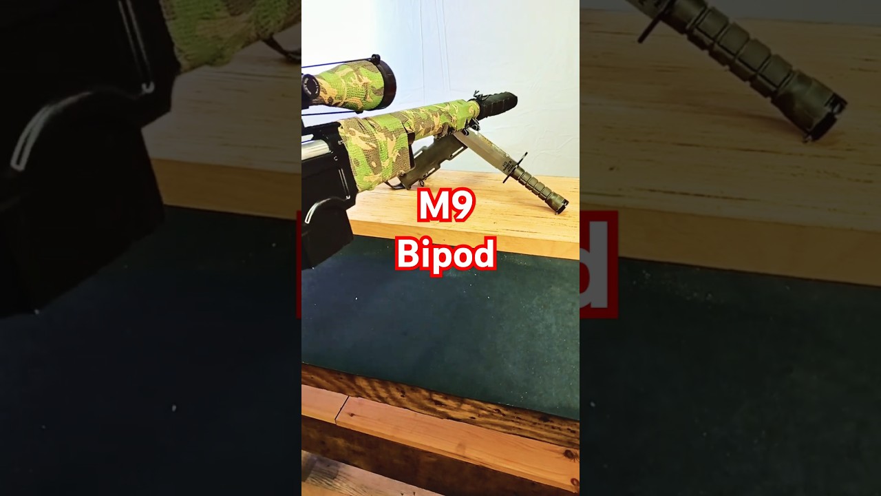 Combat Knife M9 Siper Bipod #knifeskills #nva #army #usarmy #knife
