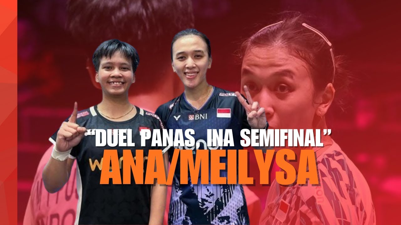 “PERTARUNGAN PANAS! 😱🔥 Ana/Meilysa Hadapi Tembok Taiwan di Thailand Masters 2026!”