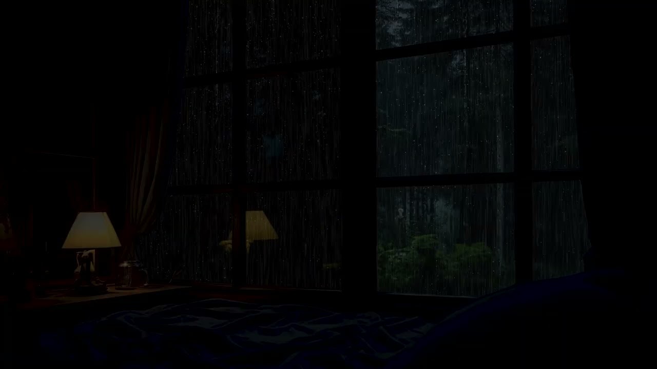 Relaxing Rain Sounds for Peaceful Sleep & Focus | Timeless Rainfall for Stress Relief"