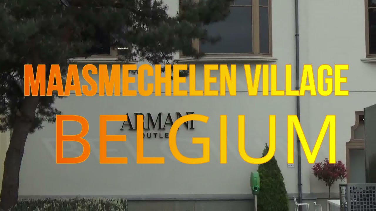 MAASMECHELEN VILLAGE || OUTLET DESIGNE SHOPPING IN BELGIUM