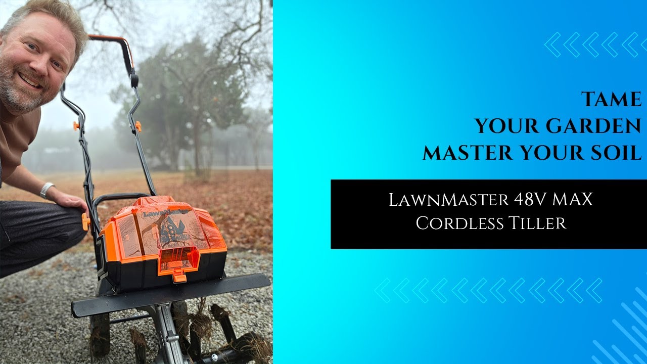 Этот аккумуляторный культиватор навсегда изменил мой двор! Обзор LawnMaster 48V MAX