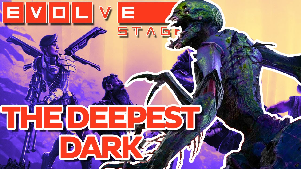 Evolve Stage 2: The Deepest Dark Fight The Gorgon Queen!