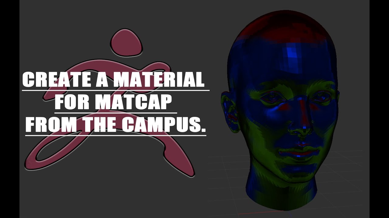 【ZBrush 2022】【memo】Create a material for matcap from the campus.