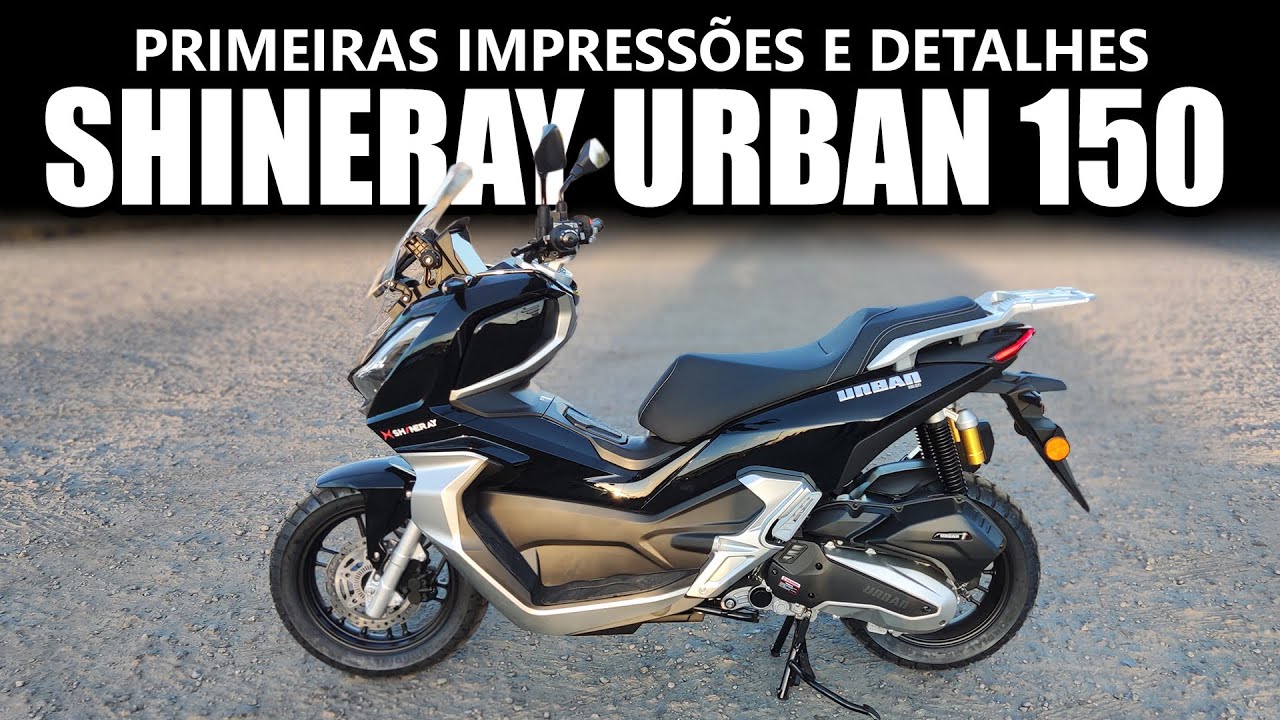 Shineray Urban 150 - Primeiras impressões e detalhes
