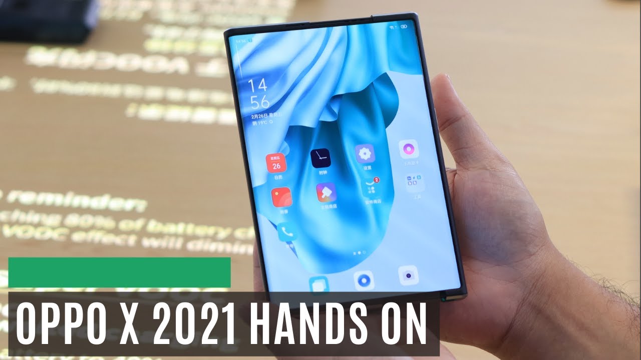 Oppo X 2021 ROLLABLE screen -  we got our hands on it!