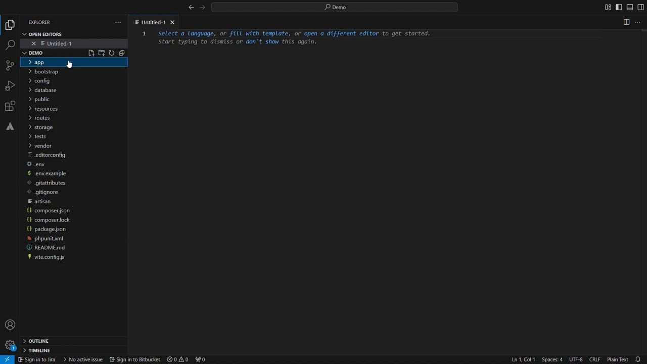 Laravel directory structure  - (Folder)