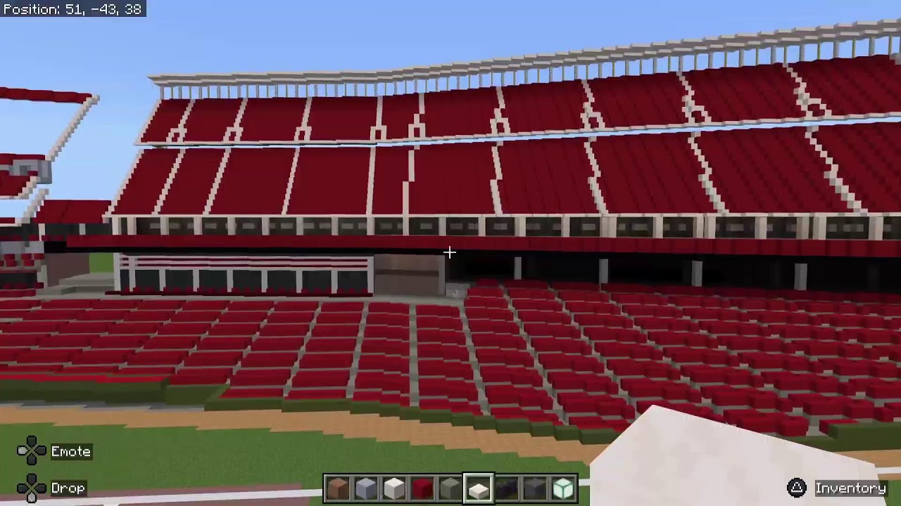 Great American ballpark Minecraft