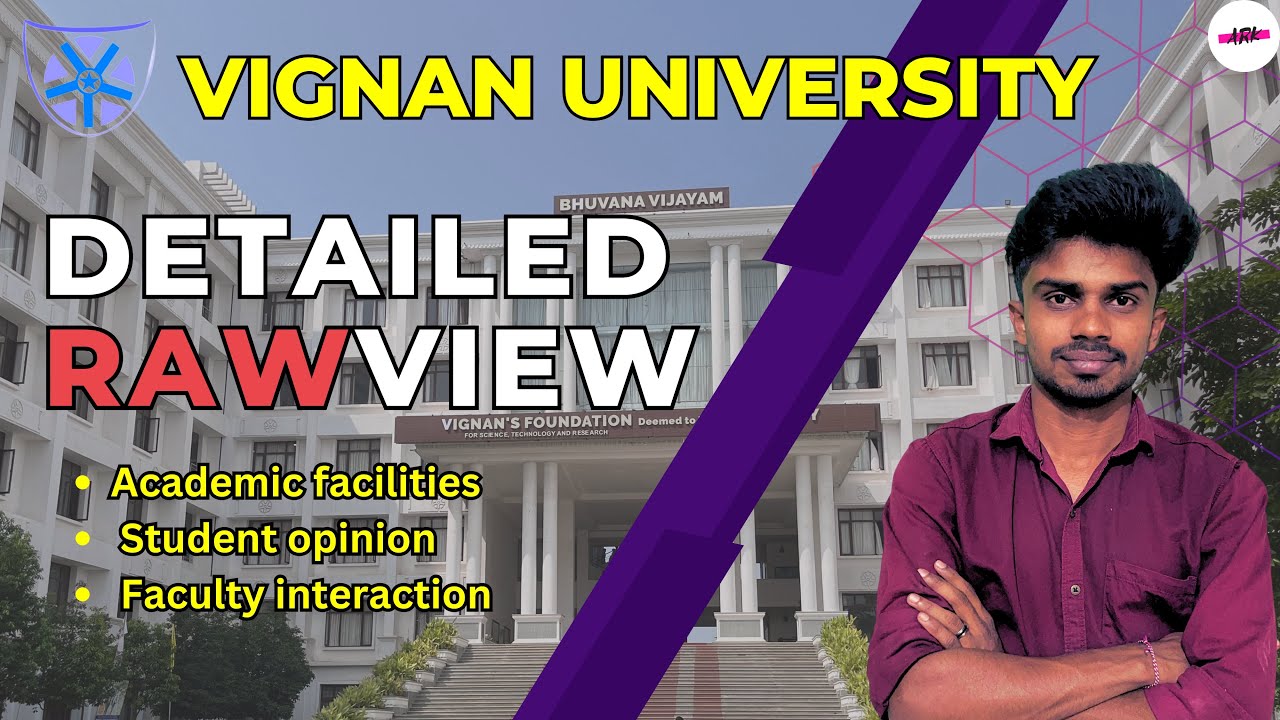 The Surprising Truth about Vignan University Revealed