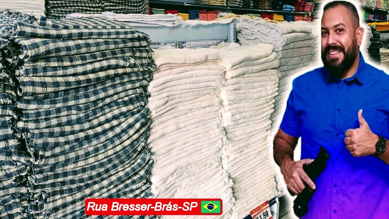 SACARIAS E PANOS DE PRATO NO ATACADO RUA BRESSER NO BRÁS - LOJA CAEBI