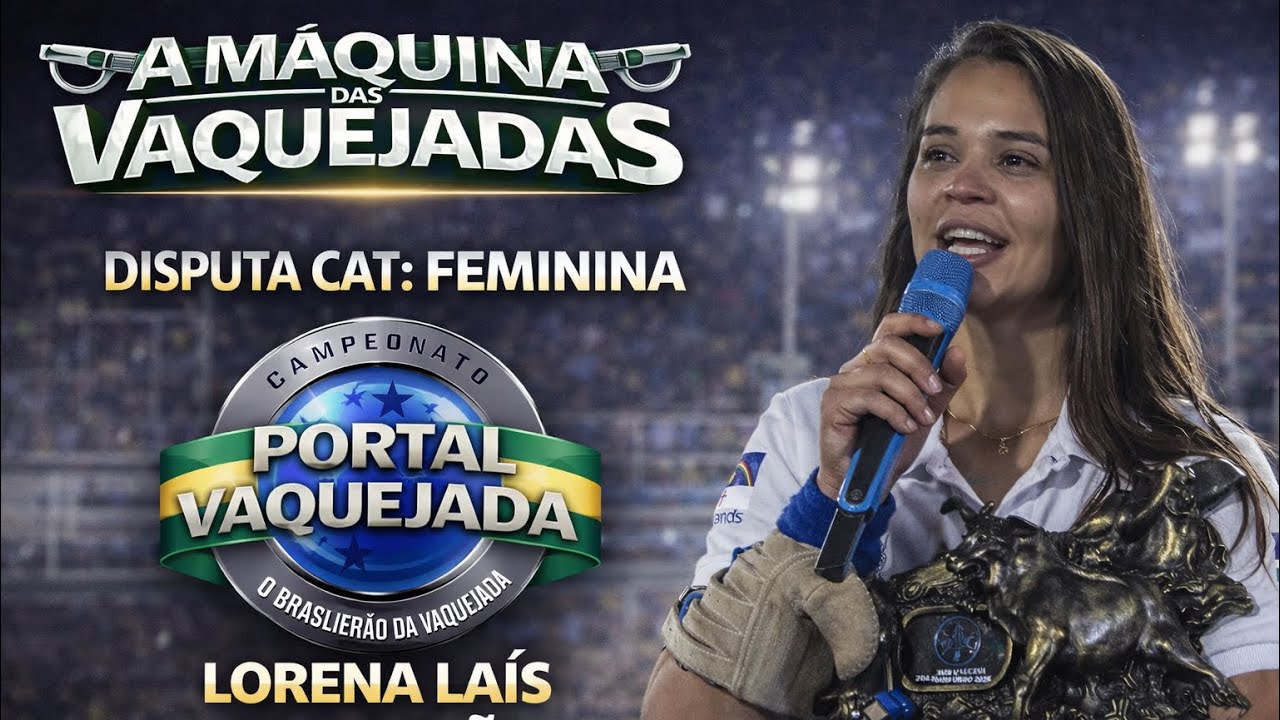 DISPUTA CATEGORIA FEMININA VAQUEJADA AO VIVO - LORENA LAÍS GRANDE CAMPEÃ 