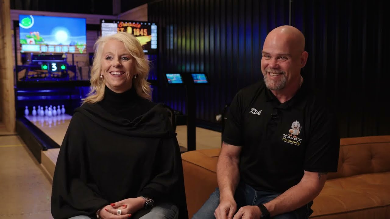 Meet the Owners of Axe Quacks | Duckpin Bowling, Axe Throwing, and Arcade in Bellefontaine Ohio