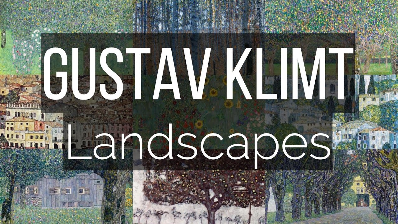 Art Ambience | Art Screensaver | Gustav Klimt - Landscapes