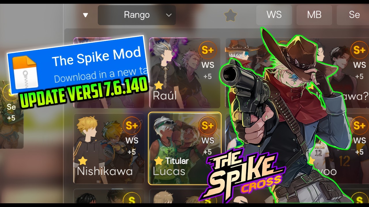 the spike cross raul mod apk v7.6.140! terbaru
