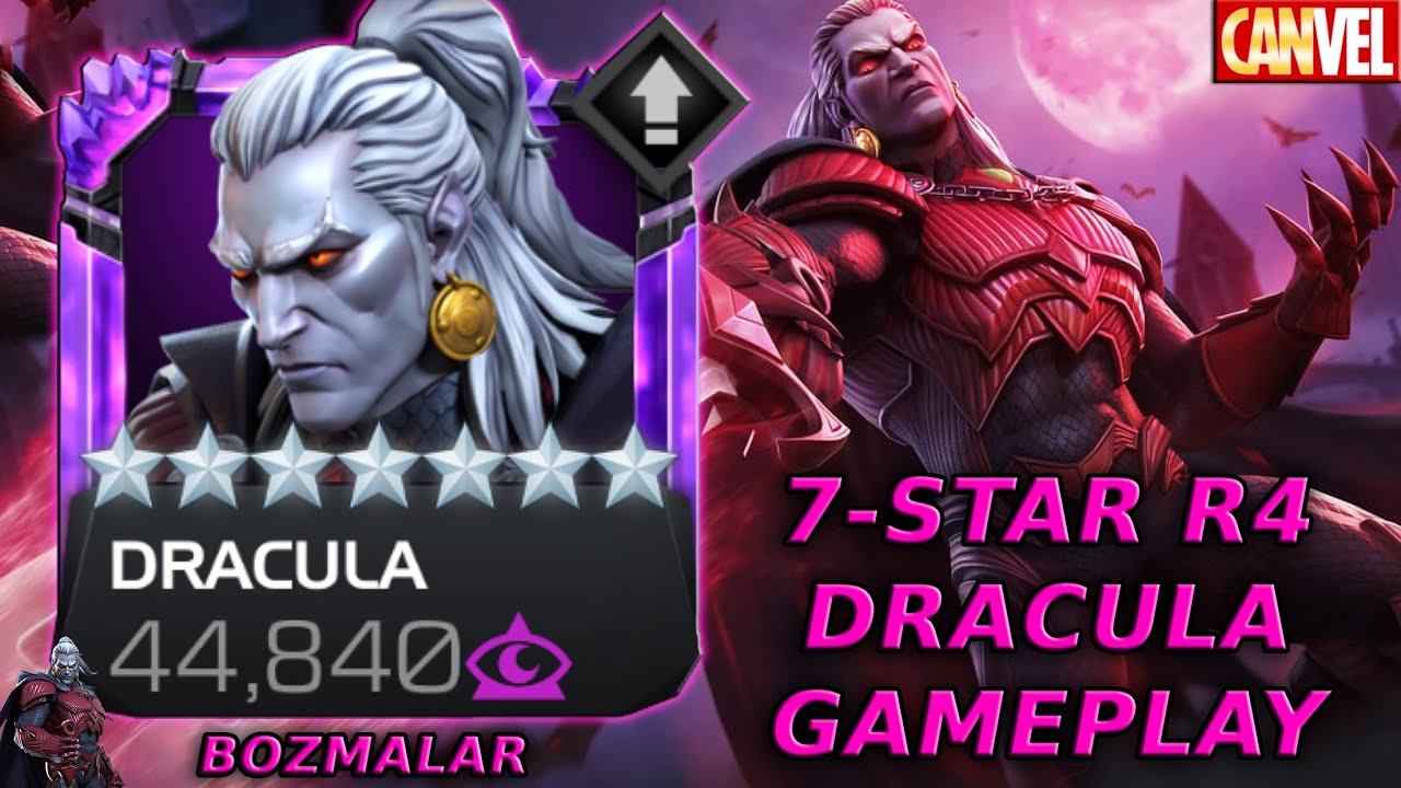 7-Star R4 Dracula Gameplay | Disappointing, but satisfying in straight fights - MCOC