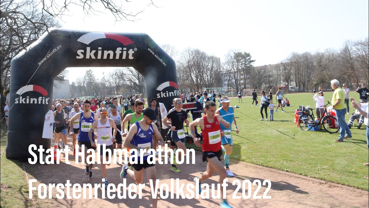 Forstenrieder Volkslauf - Start Halbmarathon am 26.03.2022