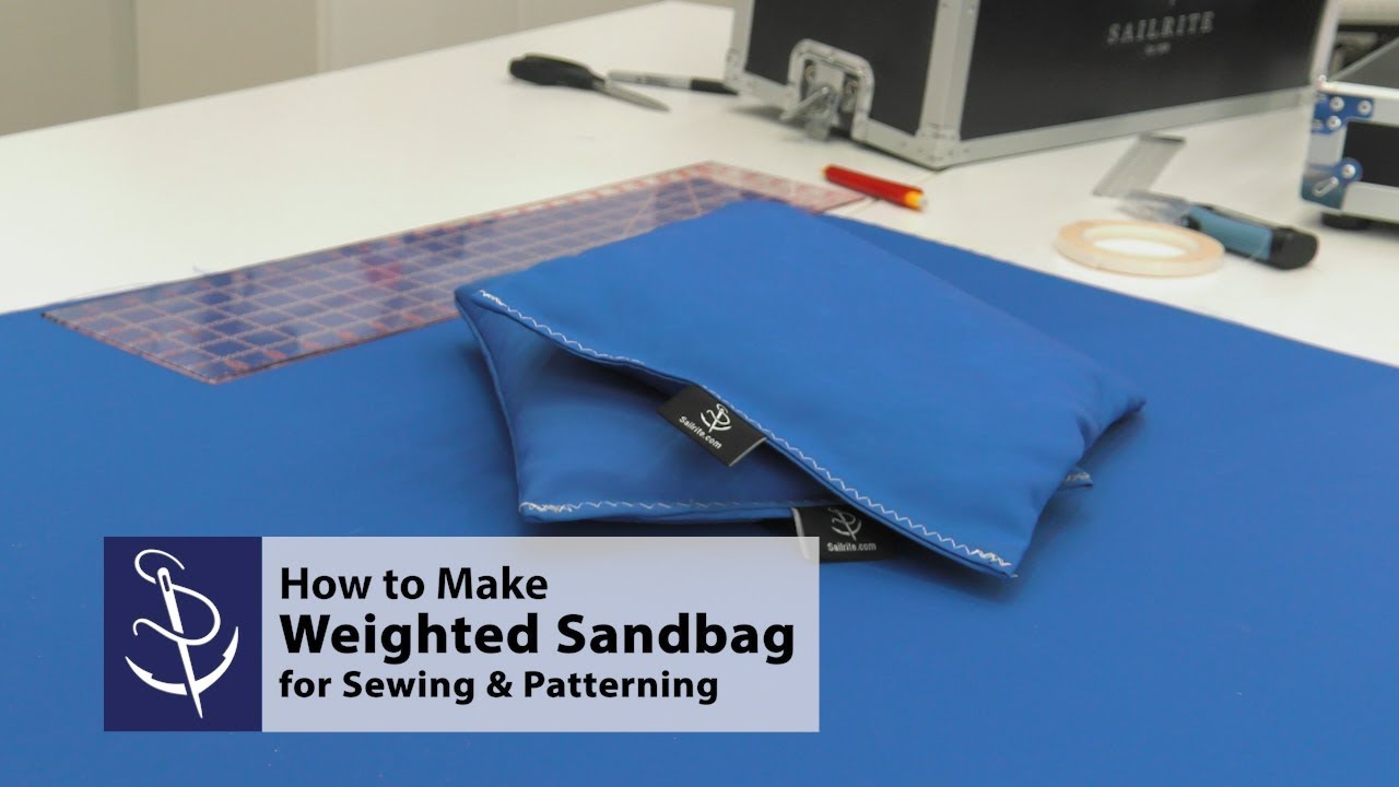 How to Make Weighted Sandbag for Sewing & Patterning