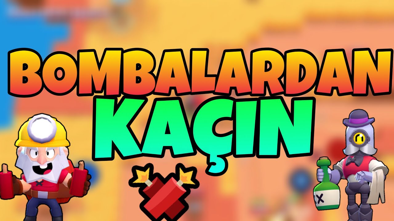 BOMBALARDAN KAÇIN !! | Mortis | Brawl Stars Türkçe