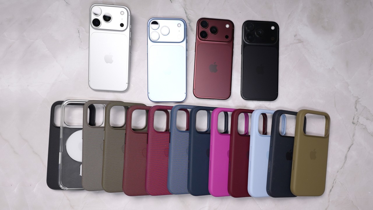 ВСЕ силиконовые/тканевые чехлы для iPhone 18 на всех цветах iPhone 18 Pro!