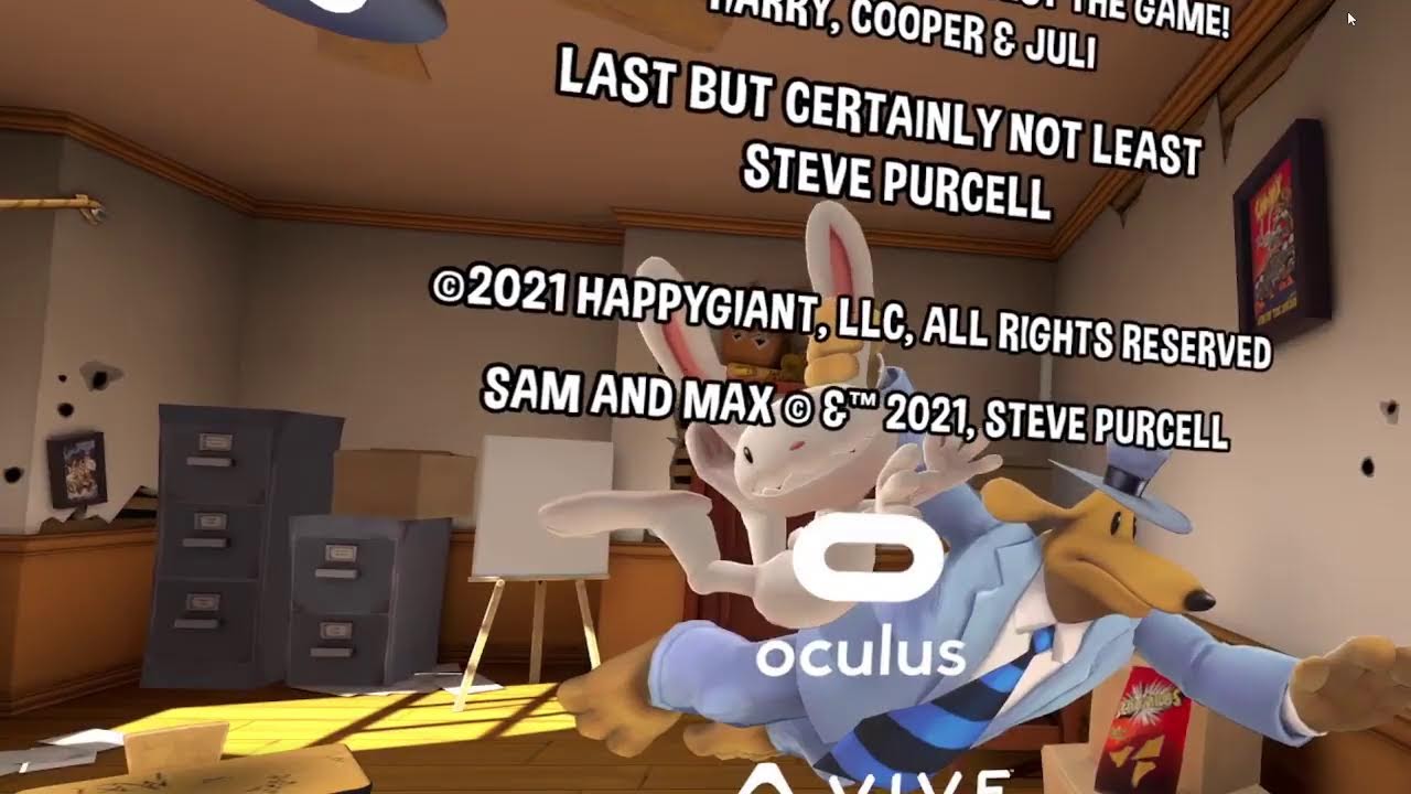 Sam And Max This Time It's Virtual (No Commentary/Funds Help Needed)