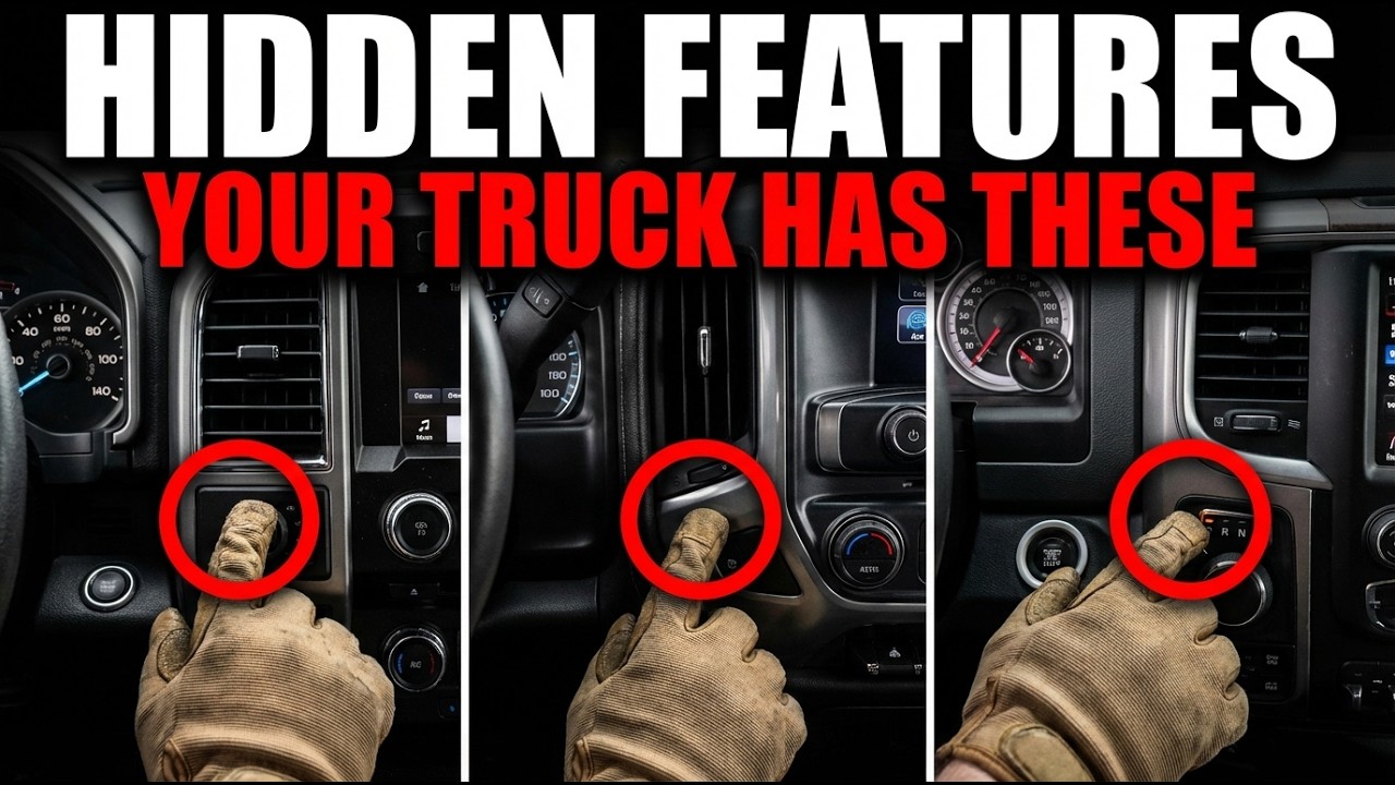 17 Hidden Truck Features Ford, Chevy & Dodge Owners Don't Know About