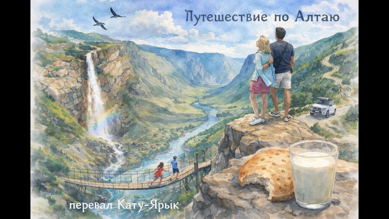 Путешествие по Алтаю. День 14-15. Акташ-Кату-Ярык-Чулышманская долина. Озёра Чибикта, Киделю #2025 