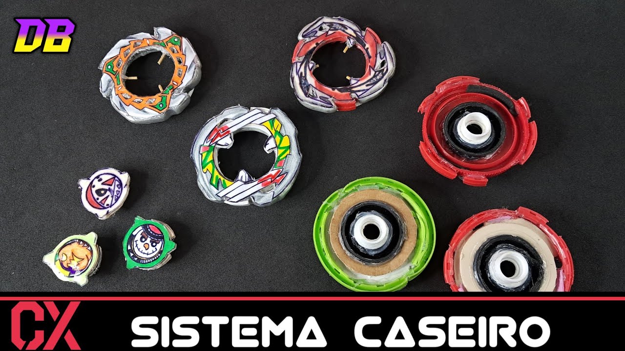 BEYBLADE X CASEIRA! SISTEMA CX CASEIRO