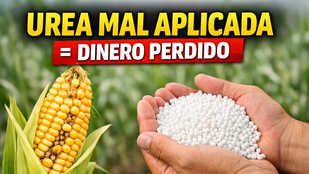 Cuando Aplicar la Urea al Maíz 🌽 El error que está frenando tu rendimiento… ❌