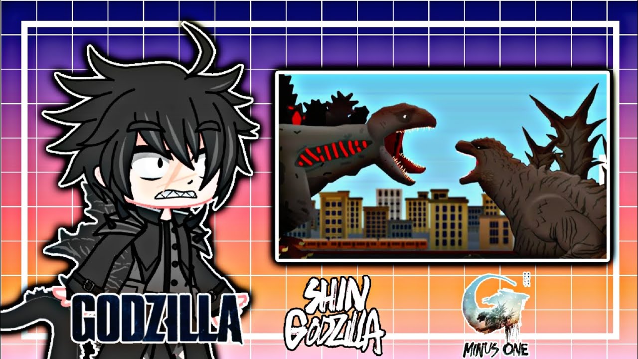 🦖•Godzillas De Distintas Eras Reaccionan: Shin Godzilla vs Godzilla -1•💀//Original//💙Gacha Monarch💙
