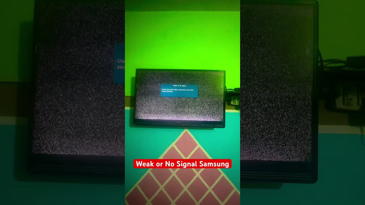 Weak Signal on Samsung TV? 1 मिनट में हल!
